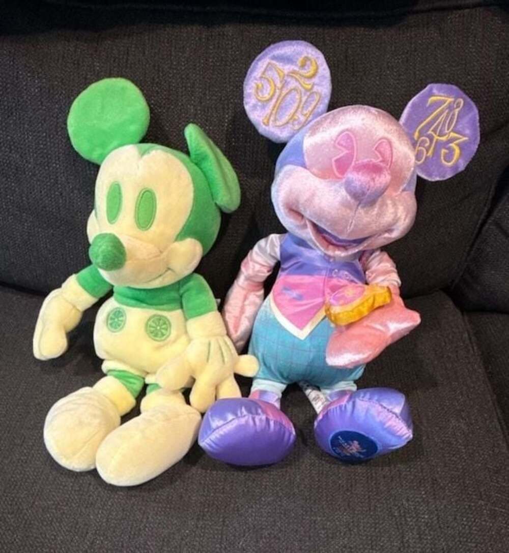 Disney Parks 2022 Mickey Mouse The Main Attraction It's A Small World Plush Toy